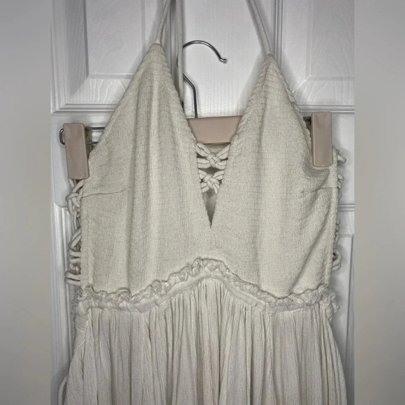 Free People White Boho Beach Dress - Picture 3 of 14